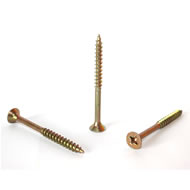 DIN7505 Chipboard Screw Pozi Drive Double Countersunk Head